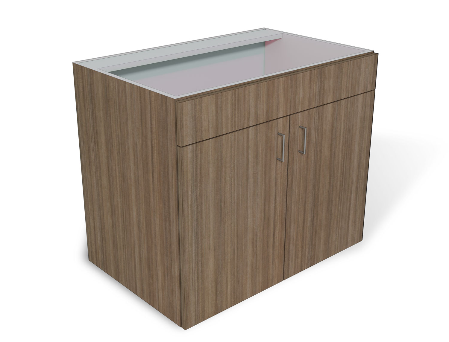 Base cabinet - 2 door false front